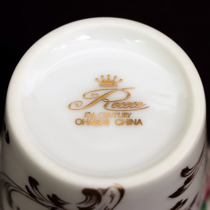 大橋陶器・OHASHI CHINA・Rococo・カップ・No.181007-30・梱包サイズ60