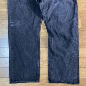 5408リーバイス 501XX ブラックデニムパンツ 人気モデル ワイド W40