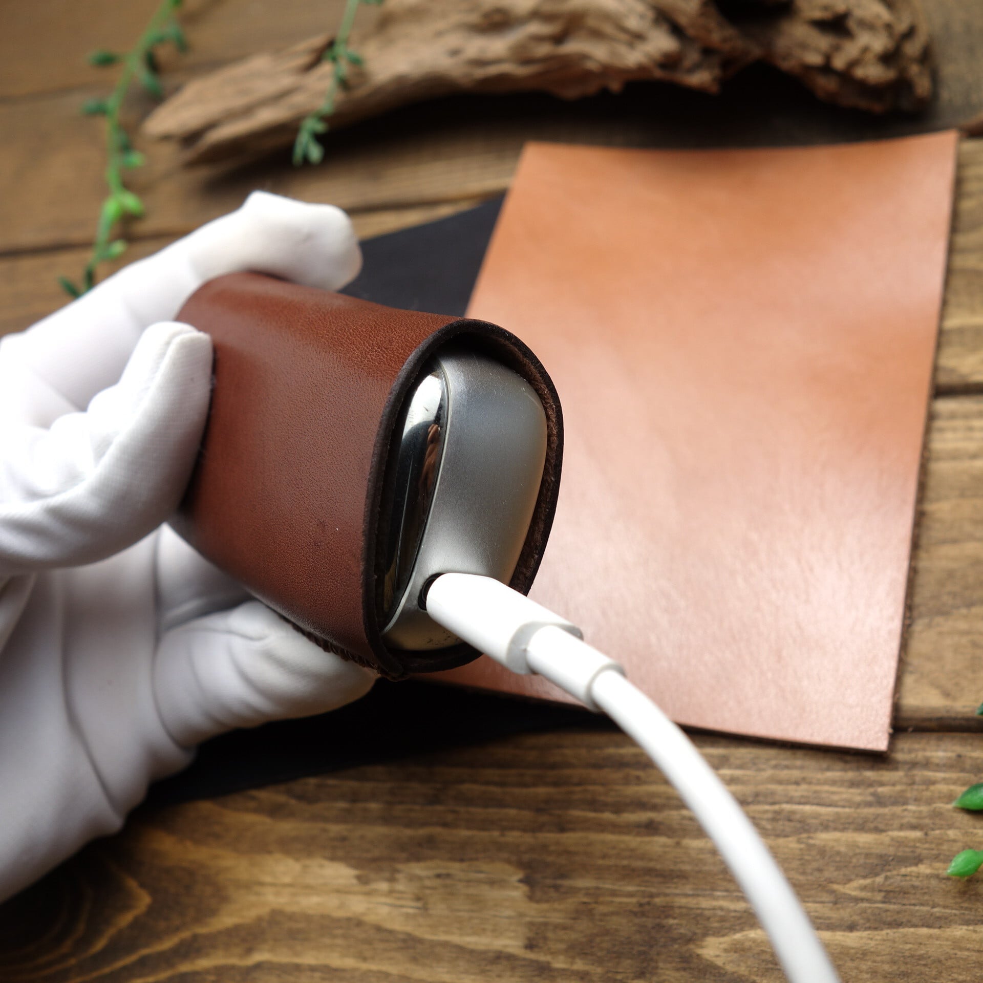 ◇◇【極上栃木レザー】総手縫い Ploom プルームX アドバンス兼用