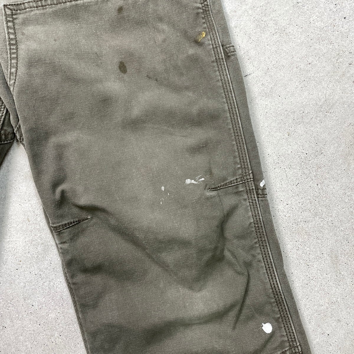 Carhartt カーハート ダブルニー ダック ワークパンツ ペンキ飛び