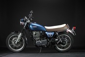 (Custom model)・GOODSEAT "SLENDER" Tuckroll (IVORY) SR400 (78-08YEAR)