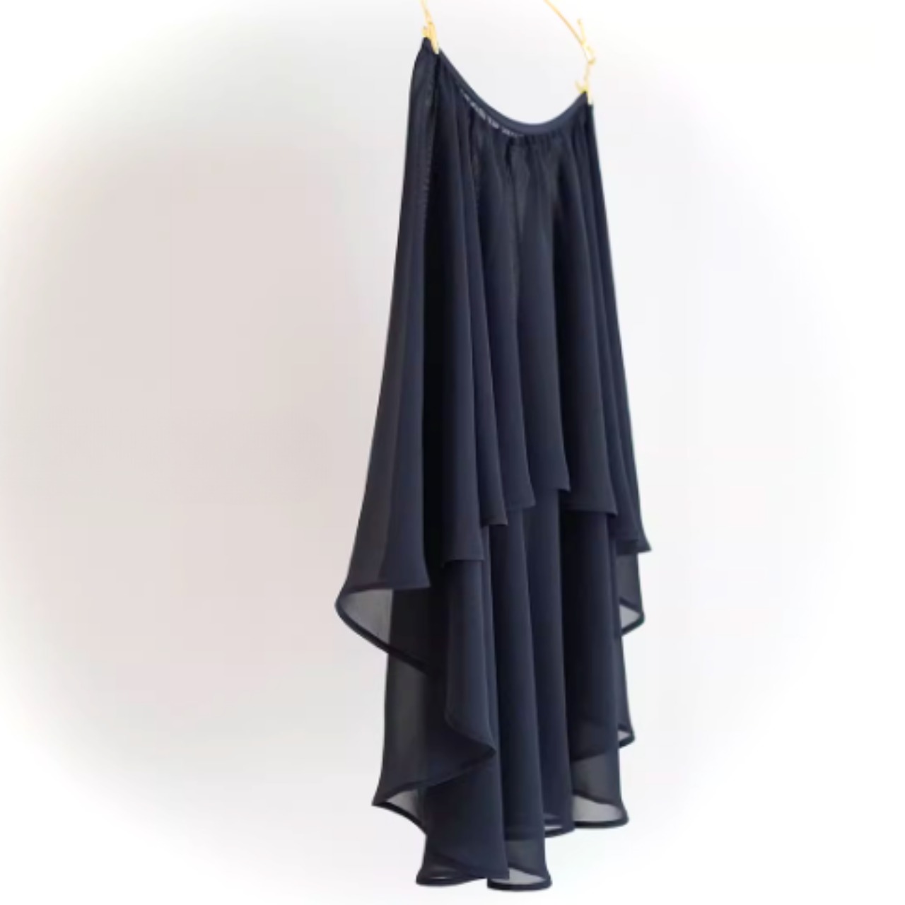 パドポワソン ドレープスカート 8色展開 L1200