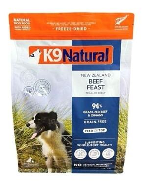 k9ケーナインナチュラル フリーズドライ ビーフ 500g