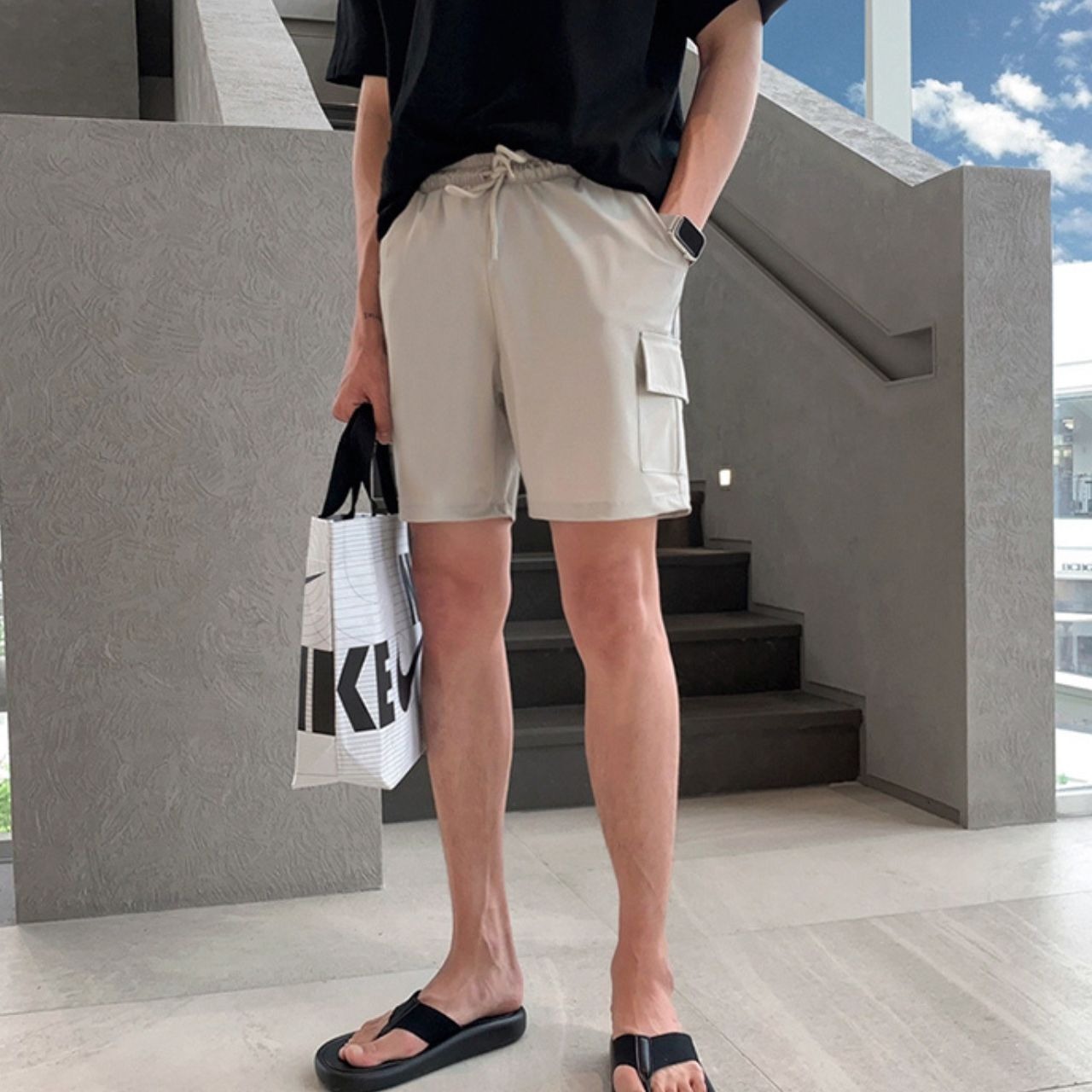 カジュアルストレートショーツ　MT0080282