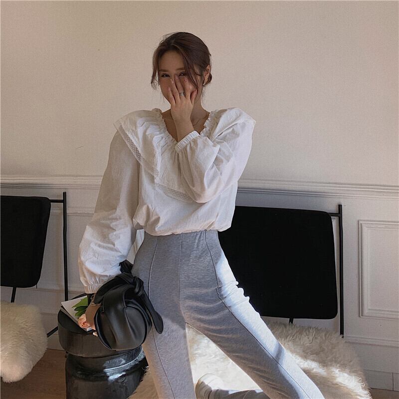 パンツ ハイウェストウェストオータムウィンタースタンダード レッド レトロ 秋物 冬物 ブラックストロベリース74467275403