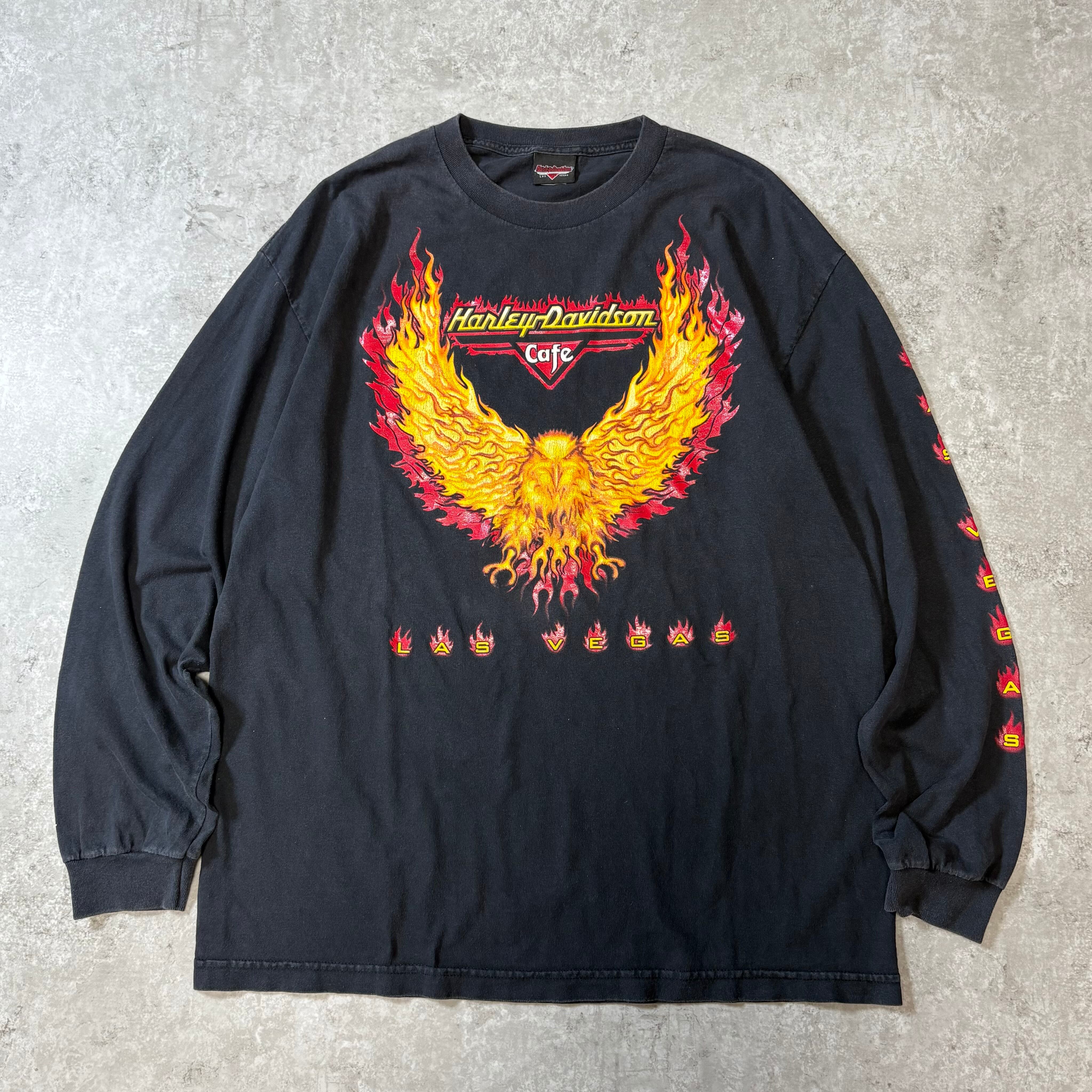 ~2000s "HARLEY-DAVIDSON" L/S T-shirt / ~2000年代 ハーレーダビッドソン ロングスリーブ Tシャツ アメリカ製