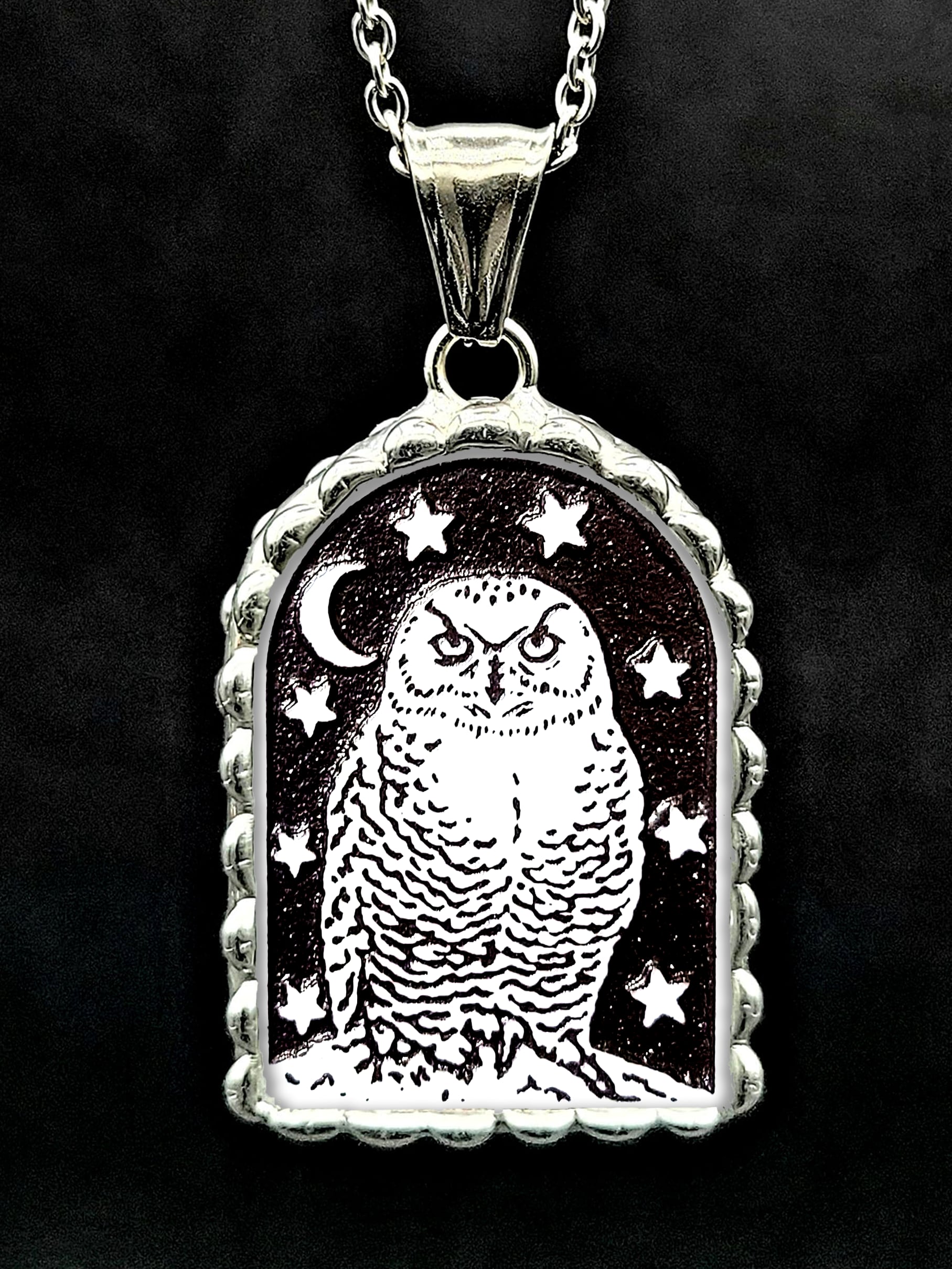 月窓 - シロフクロウ