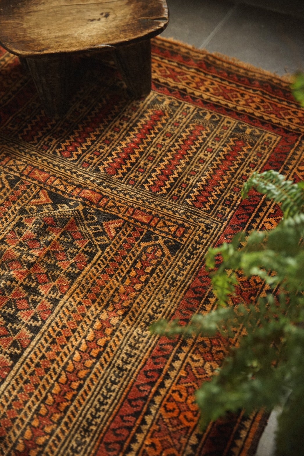 797 -Vintage Turkmen ali khoja rug
