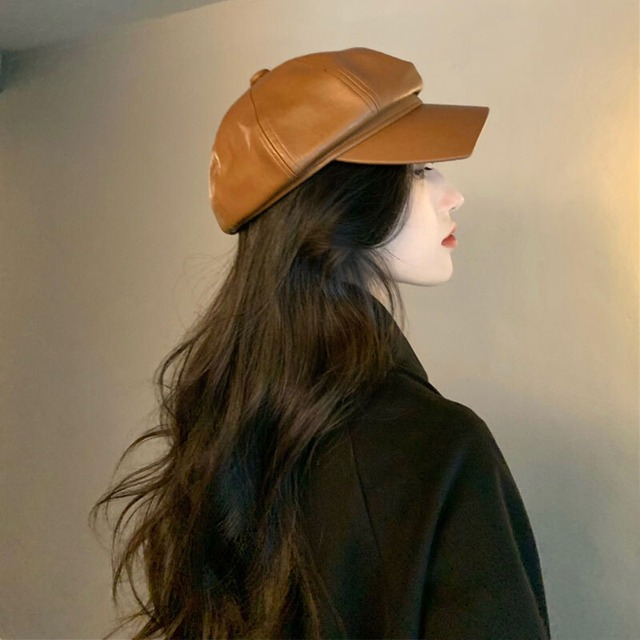 スタンダードスタイルオータムウィンターキャップ レトロ 帽子 秋物 冬物 萌量不足99357038945