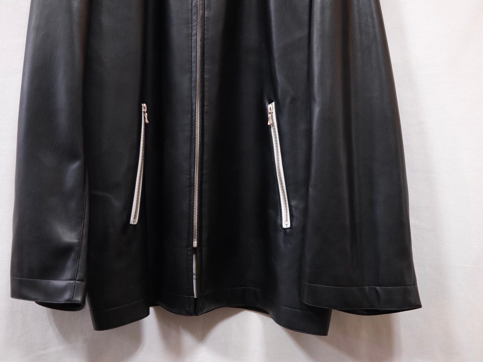 今すぐ購入 DIGAWEL SYNTHETIC LEATHER HALF COAT 【公式通販】