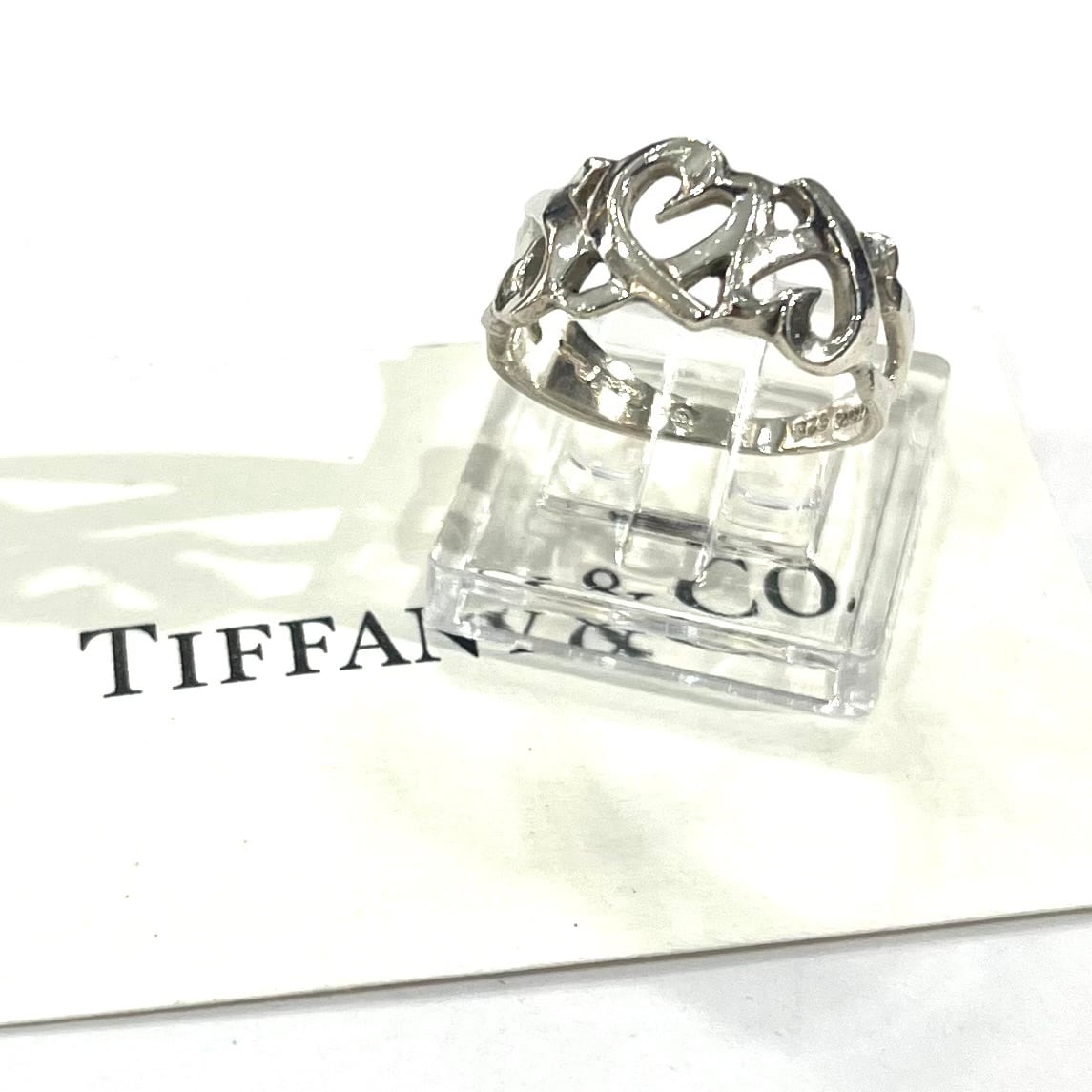 TIFFANY&CO.】【11号 】2736 パロマピカソ トリプルラビングハート