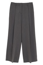 CLANE LOW WAIST TUCKED LOOSE SLACKS