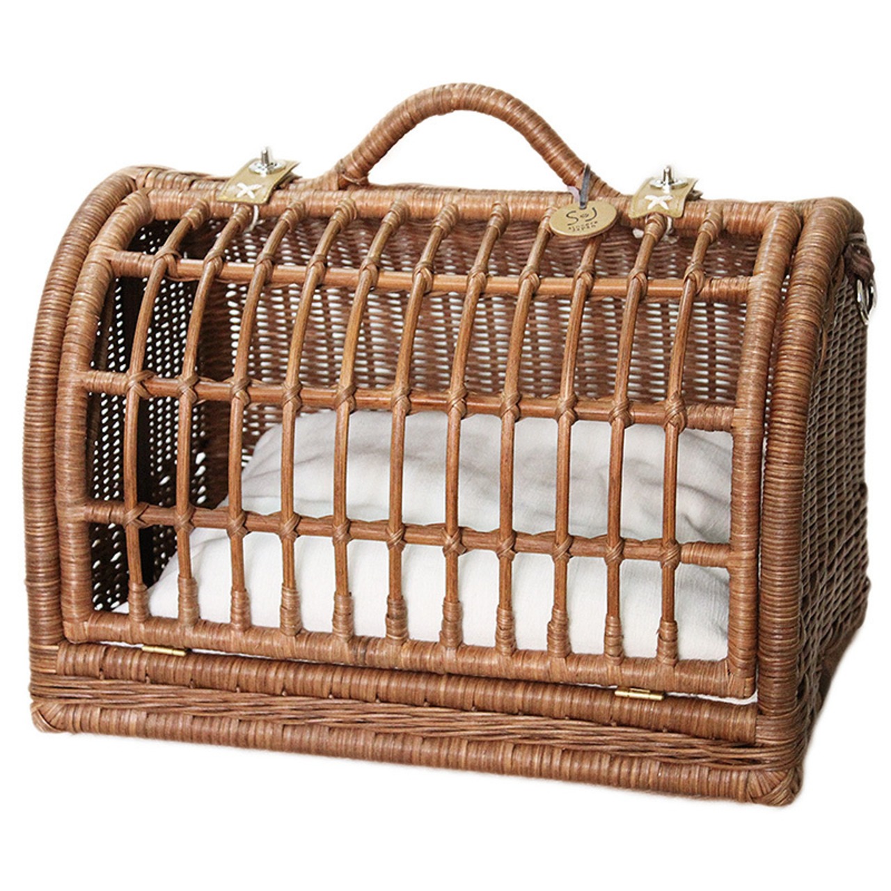 【シンシアコラボ福袋】ラタンキャリーマイン（３色から選べる！）,合計35,000円以上相当の猫グッズ！人気おやつ,グッズ,ウェットフード