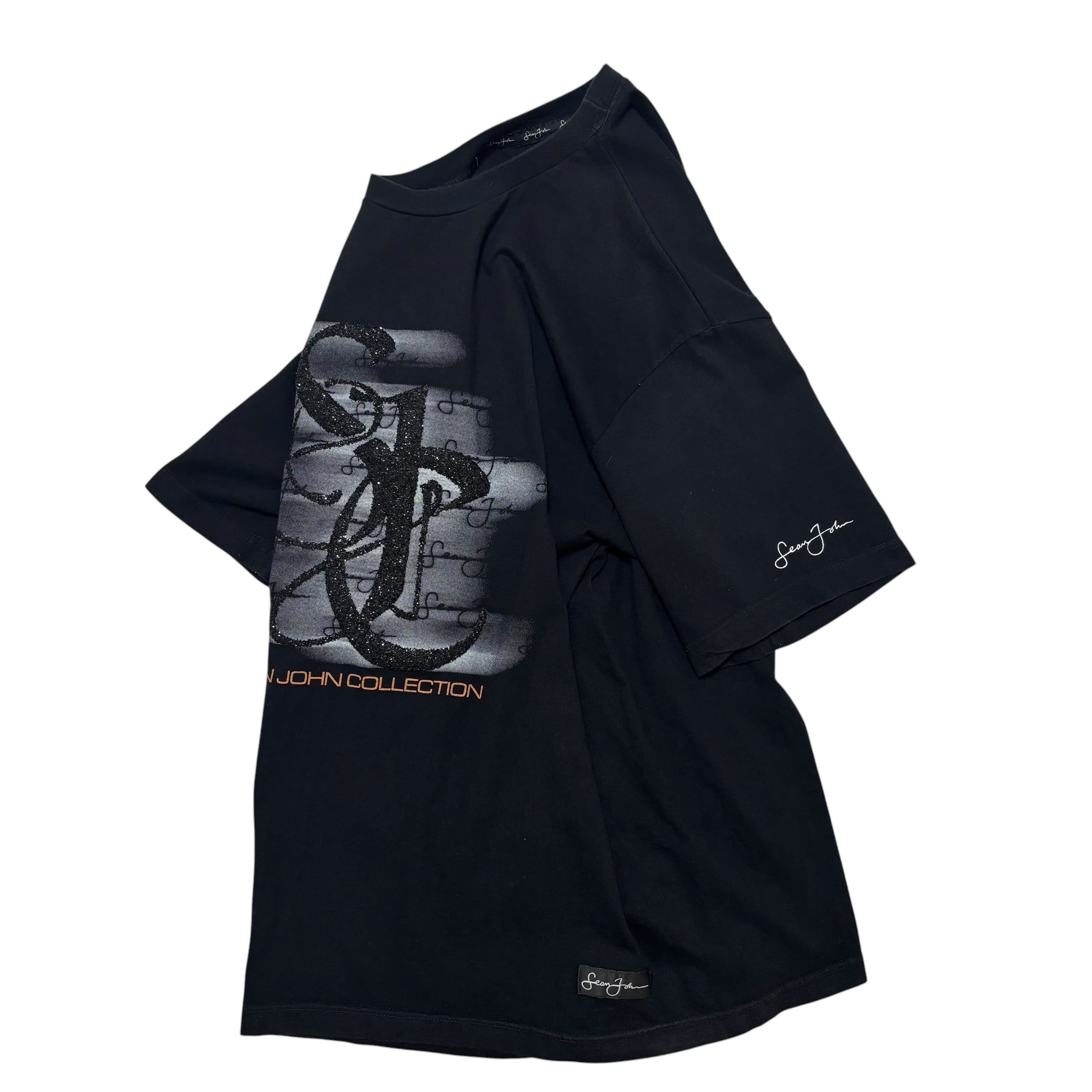 古着 ショーンジョン SEAN JOHN 半袖 Tシャツ クリーニング済み 装飾