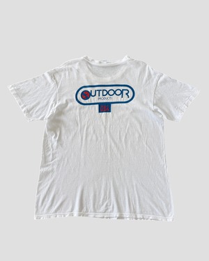 -OUTDOOR- Vintage 90s L Print T-shirt Made in USA