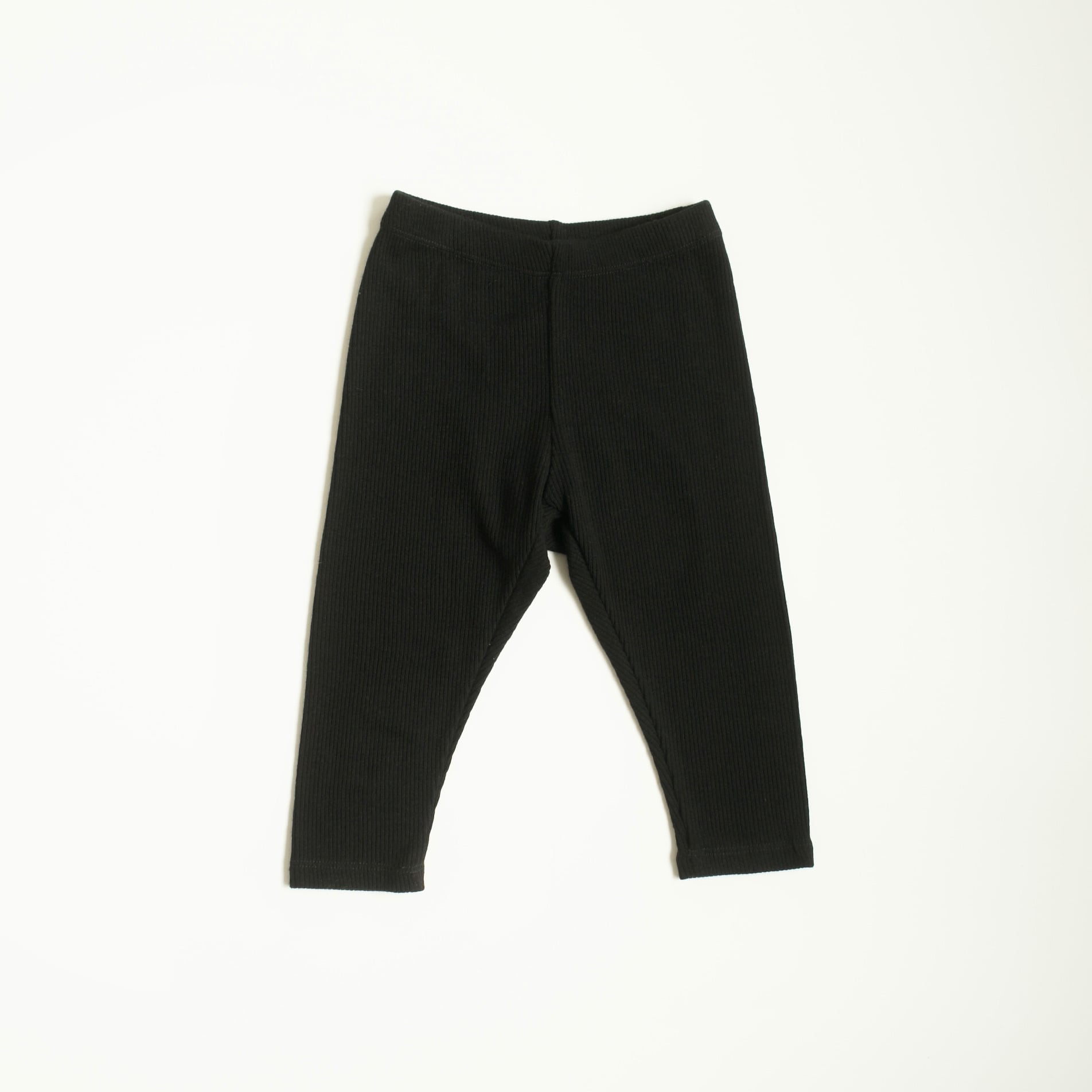 【 BABY 】〈 MOUN TEN. 25AW 〉wool rib leggings "レギンス" / black
