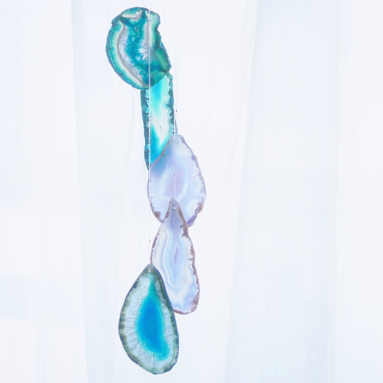 Star Dust 02 - アゲートヒーリングチャイム / Agate Sun Catcher Wind Chime 663