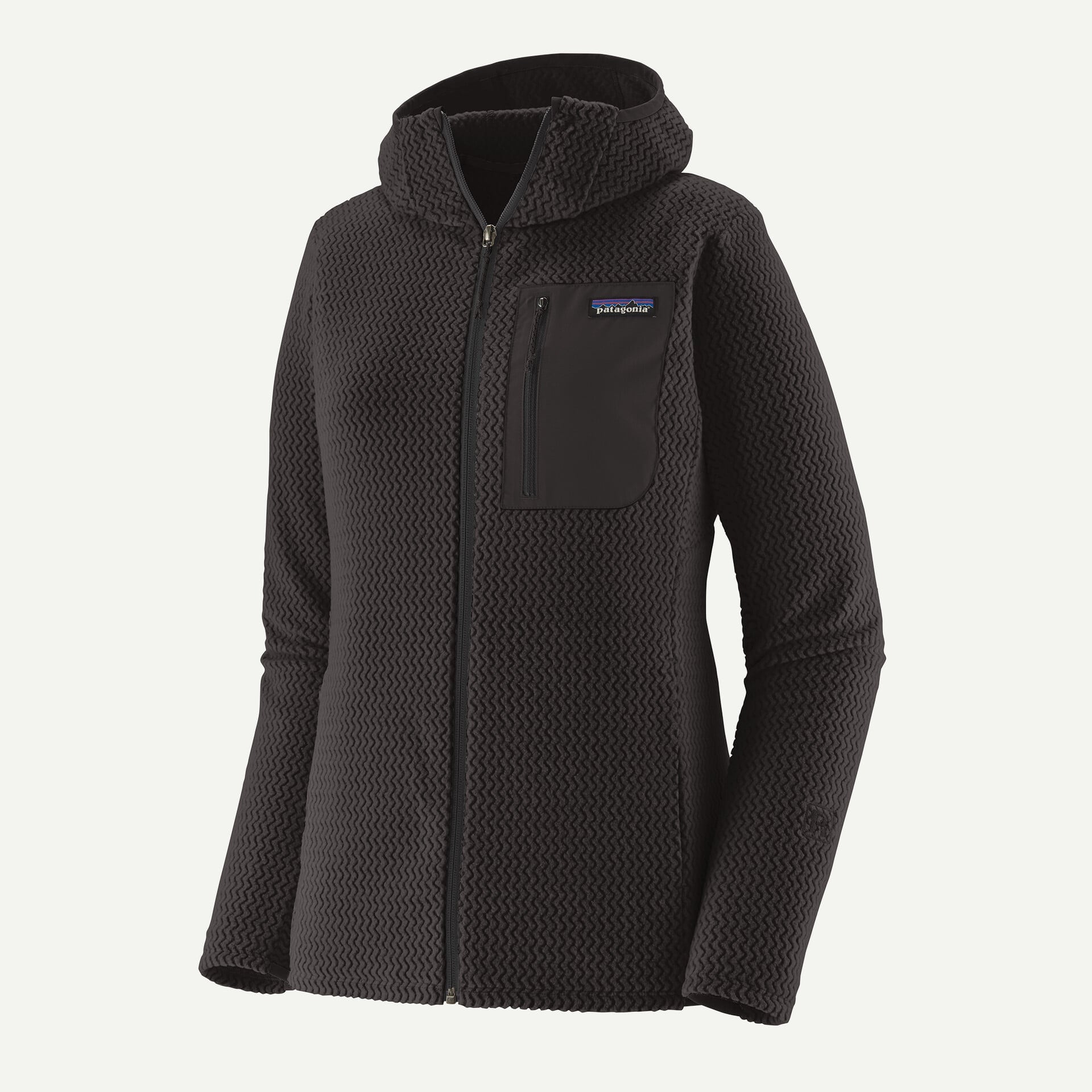 patagonia パタゴニア / ウィメンズ・R1 エア・フルジップ・フーディ #BLK