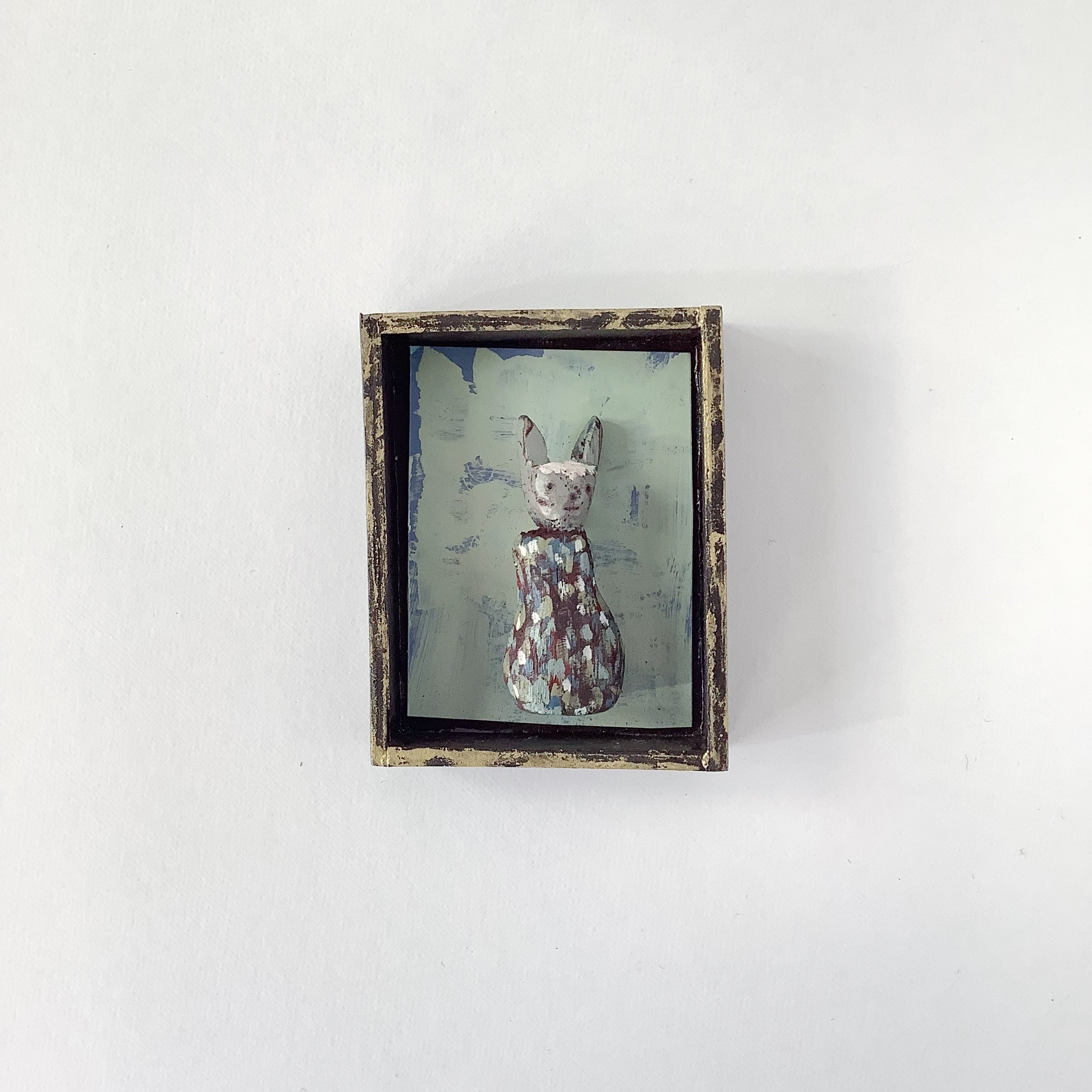 未成線』 オリジナルシュールレアリズム的幻想絵画 M12号油絵（油彩）