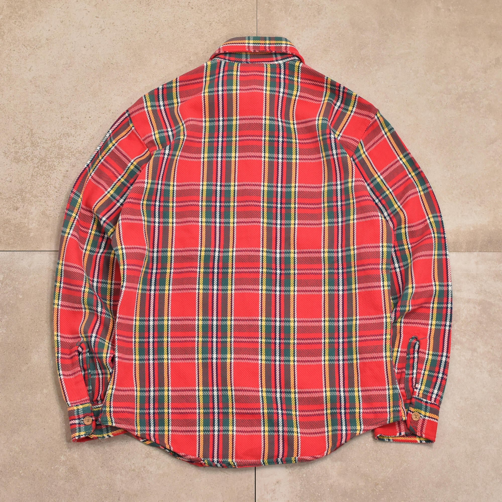 70s BIG MAC heavy nel shirt | 古着屋 grin days memory 【公式】古着