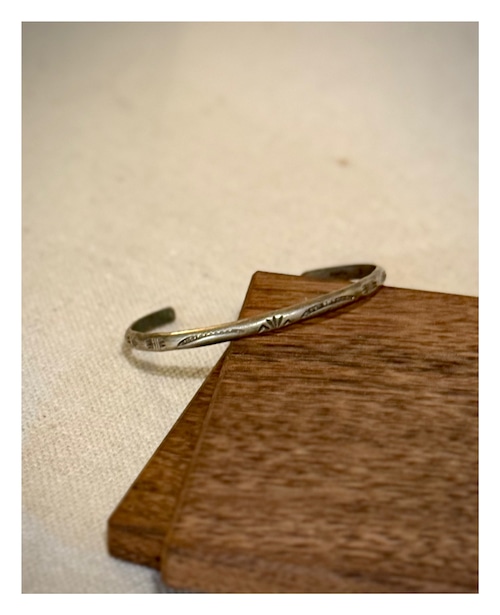 Half Round Wire Quiet Sun Cuff (c. 1950 - 1960s)