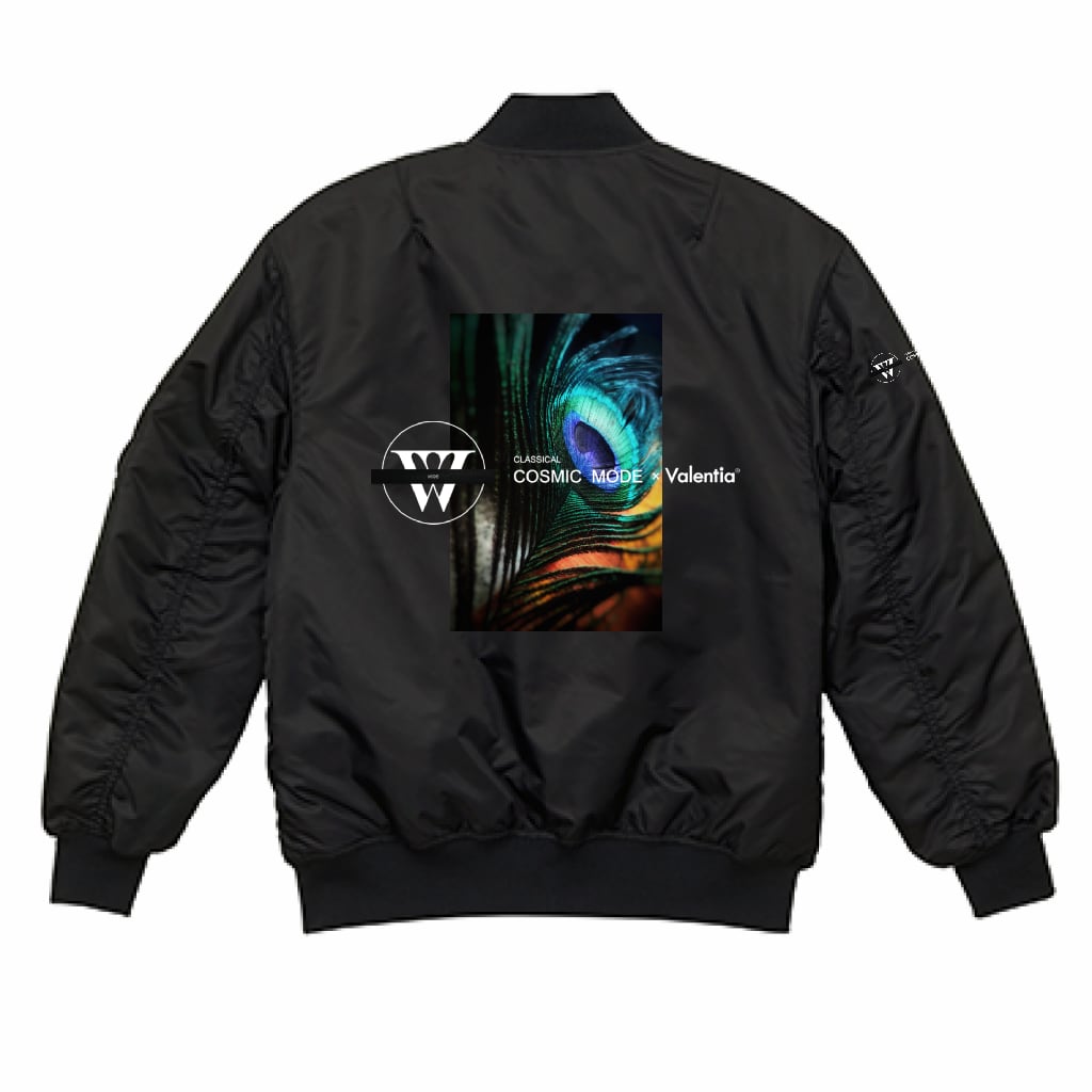 （両面印刷）United Athle タイプ MA-1 ジャケット（中綿入）