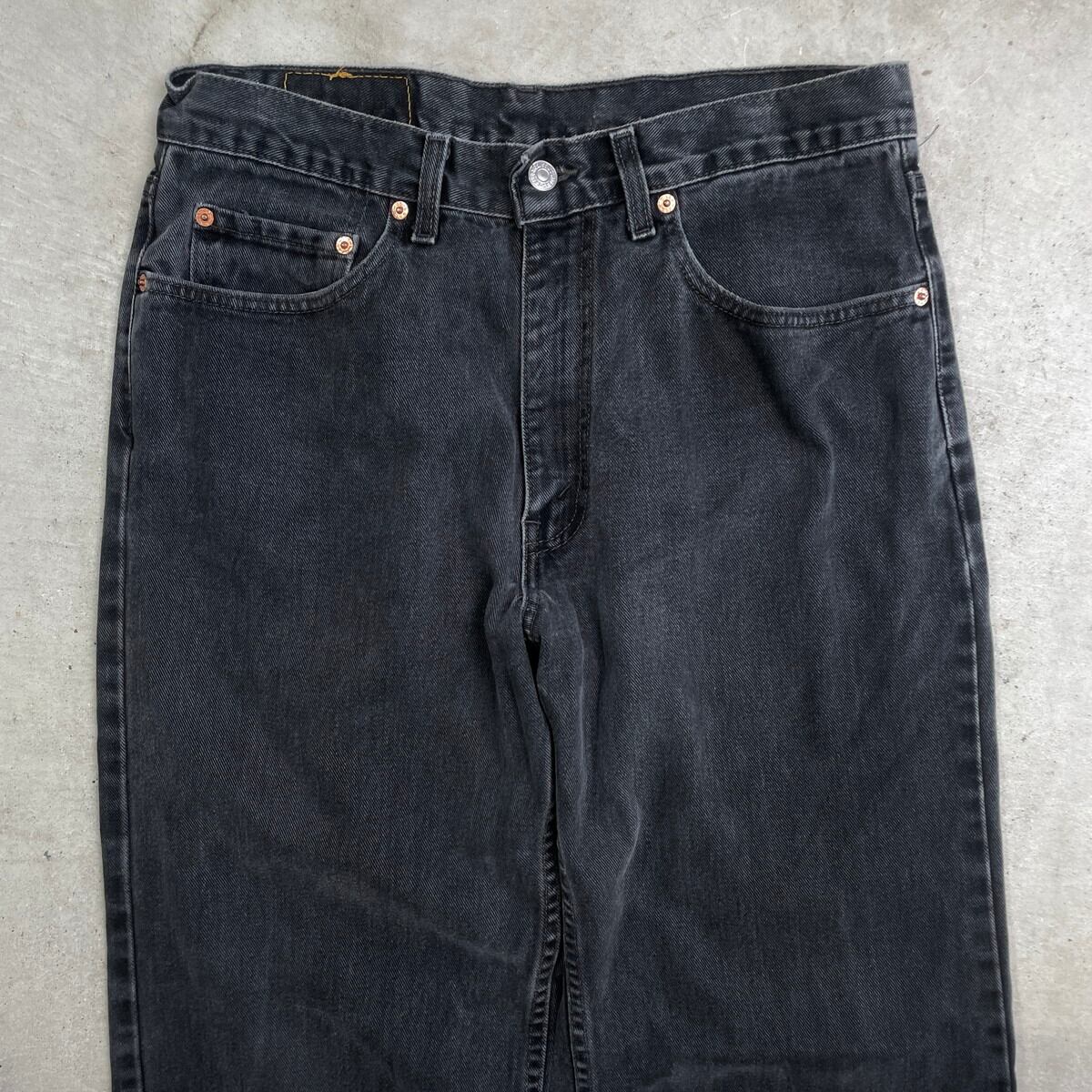 90年代 カナダ製 Levi's リーバイス 550 ブラックデニムパンツ メンズ