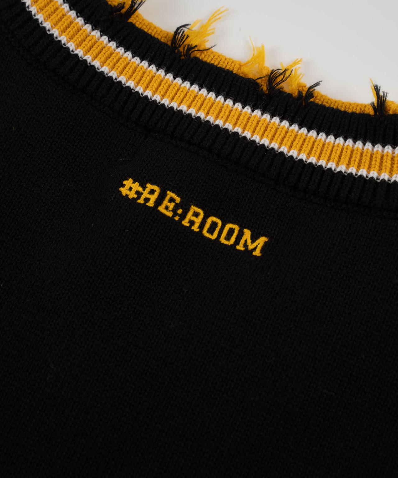 【#Re:room】ICON EMBROIDERY KNIT VEST［REK131］