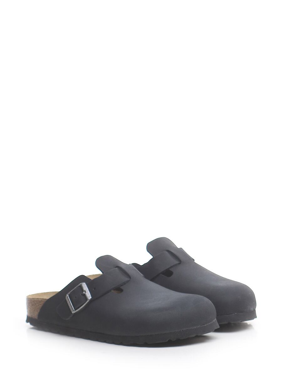 BIRKENSTOCK レディース シューズ レザー・ラバー 黒