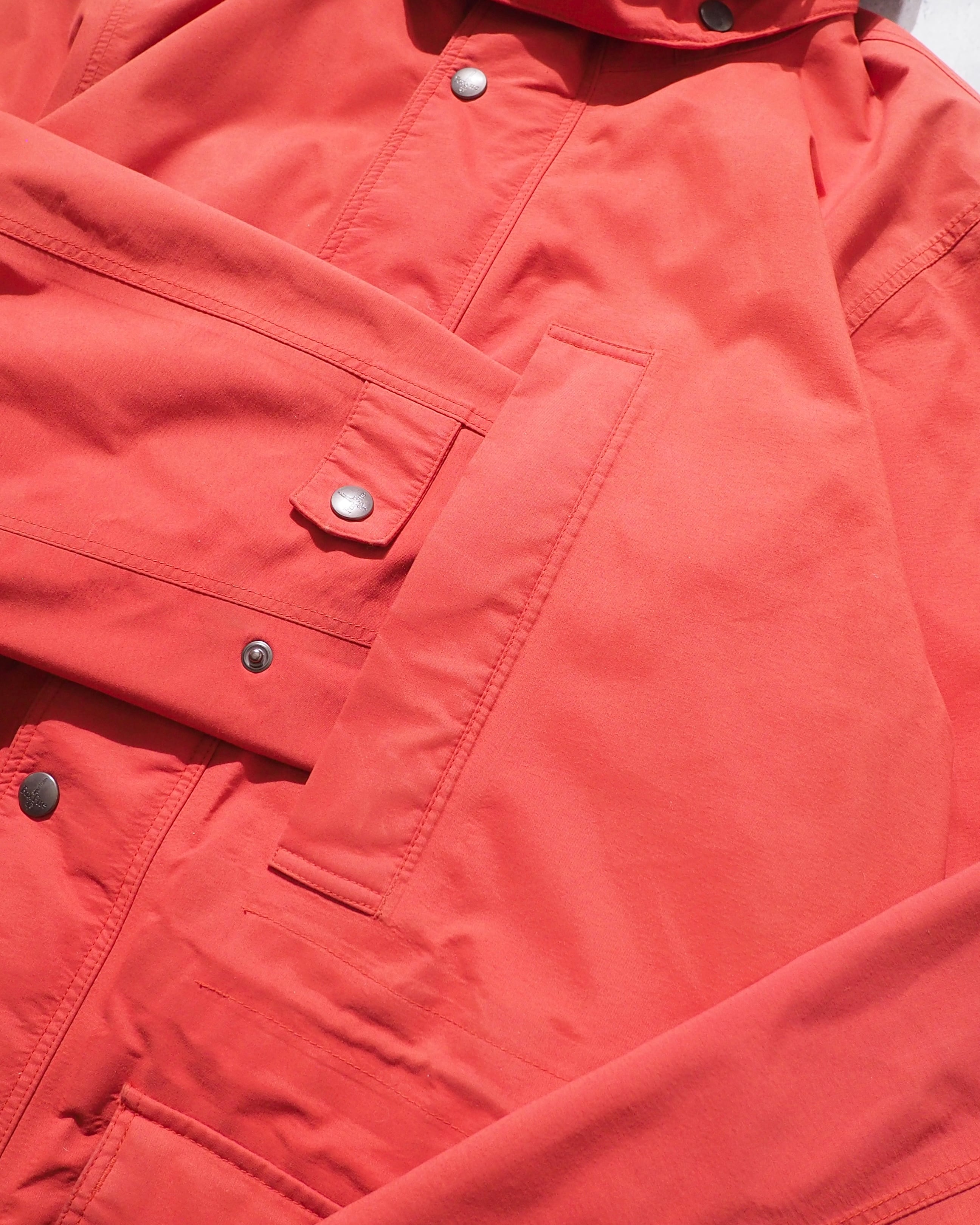 " Fox Fire - GORE- TEX " Carrot Orange color Technical nylon jacket