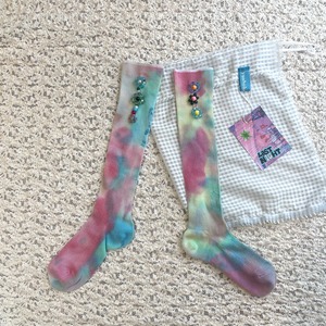 yushokobayashi/tie dye socks