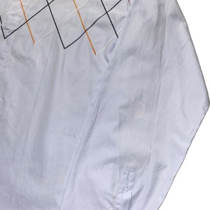 DIOR HOMME by Kris Van Assche argyle stitch shirt