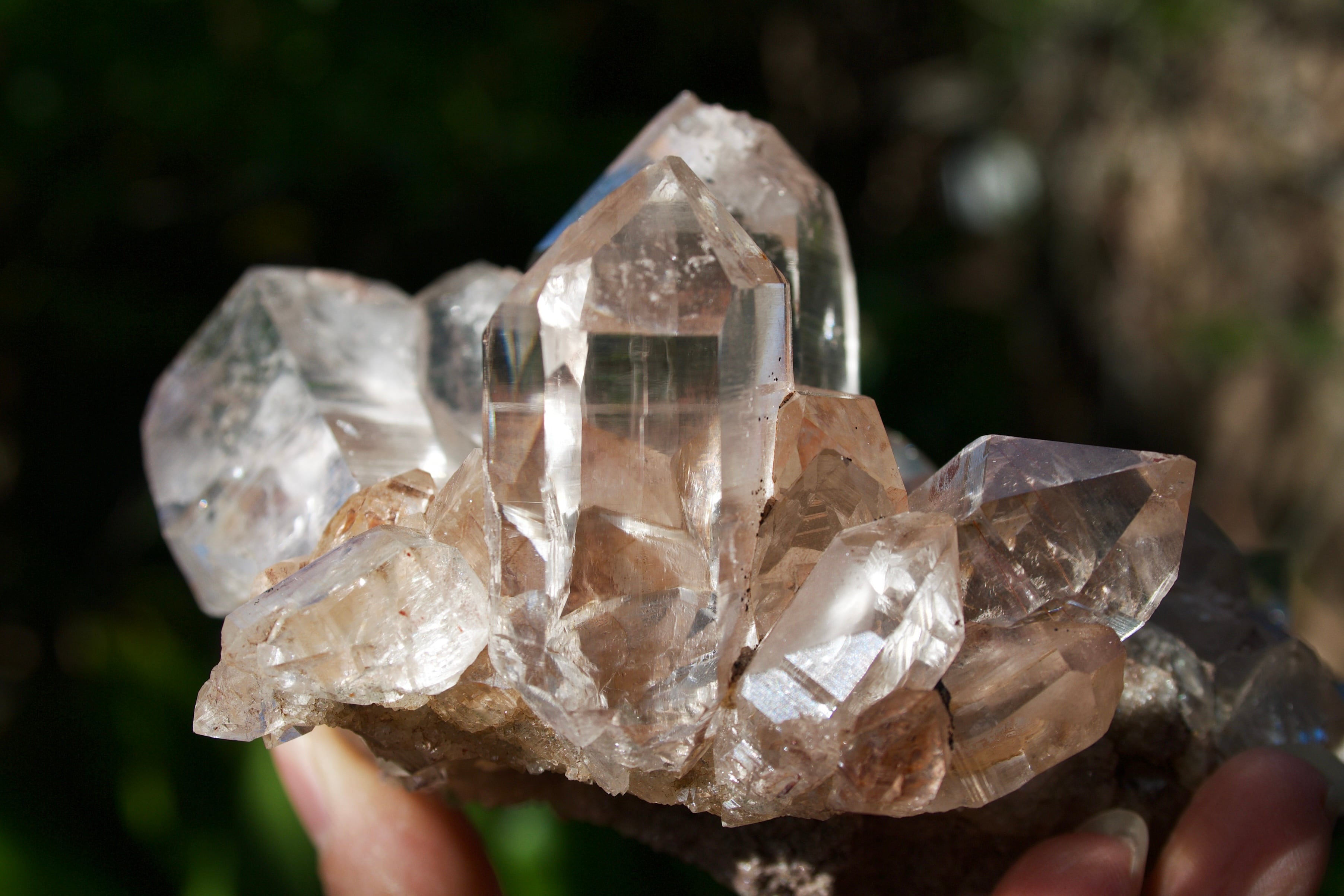 ヒマラヤ水晶 ヴ アジュラ ジャイナラ産ヒマラヤ水晶クラスター | Ayodhya crystal Online Shop