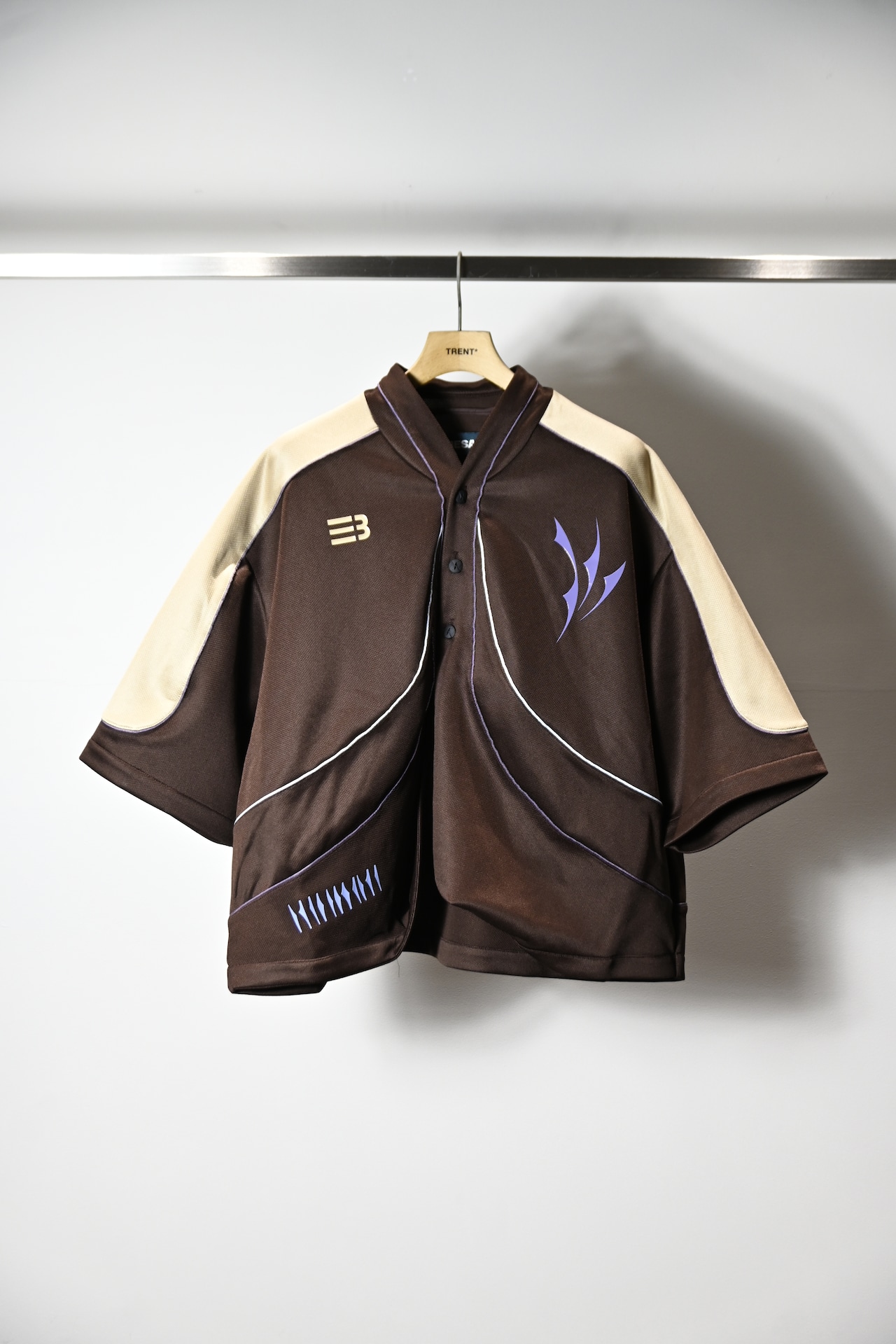 【25AW】NAMESAKE(ネームセイク) / KENYON BASEBALL JERSY / ジャケット - 8