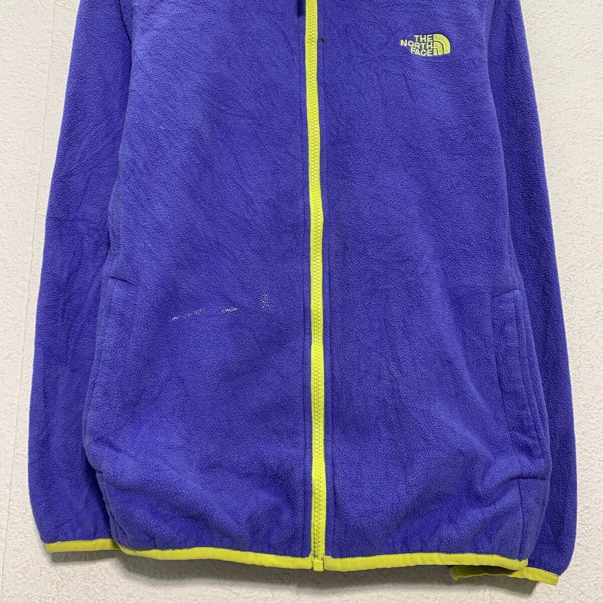 THE NORTH FACE フリースジャケット XL キッズ 160〜 パープル ノース