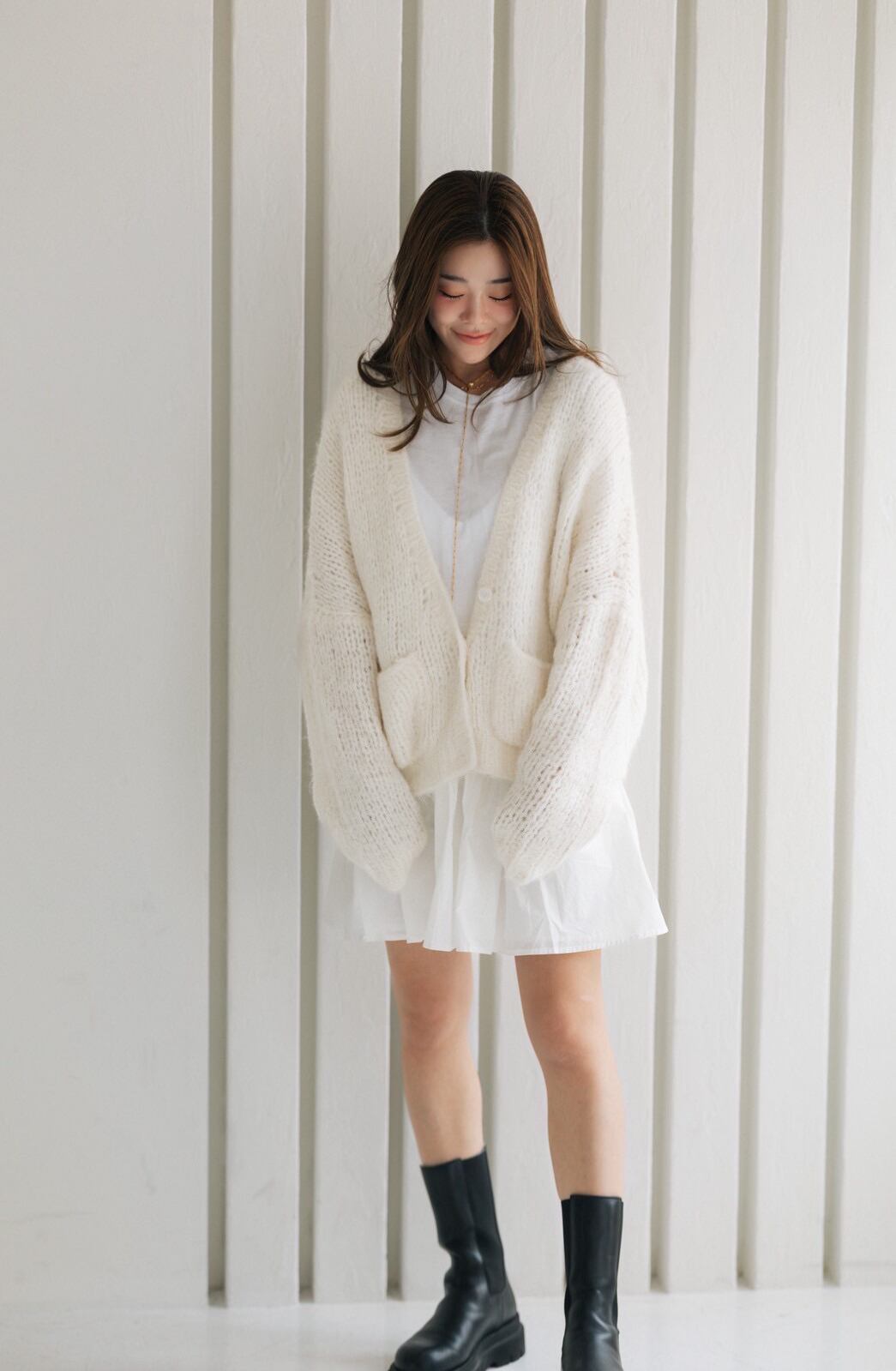 pois yuru Cardigan 新品 yuru Cardigan【通常販売】2〜5日営業日 | pois