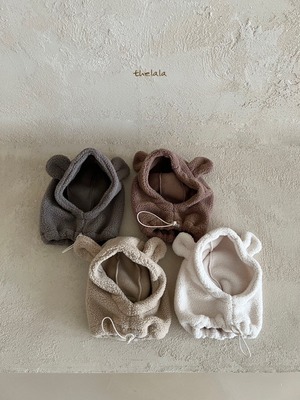 【予約】the lala ) Bear Balaclava ♡