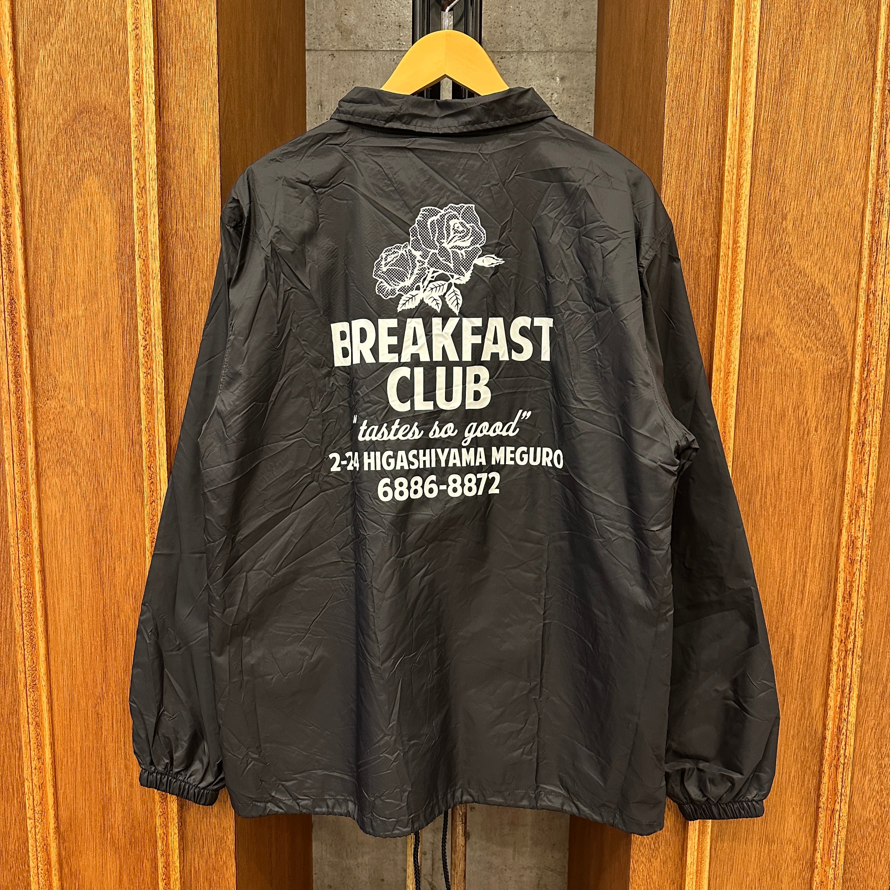 BREAKFAST CLUB NYLON COACH JACKET BLACK | safarionline