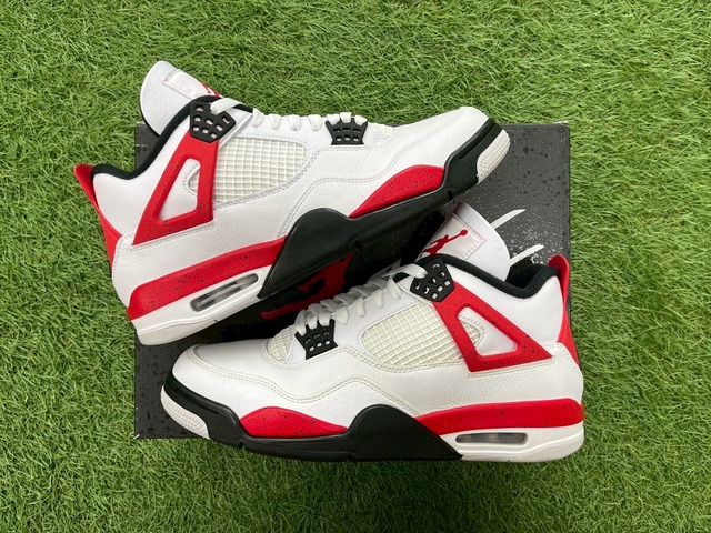 NIKE AIR JORDAN 4 RETRO RED CEMENT DH6927-161 28.5㎝ 26475