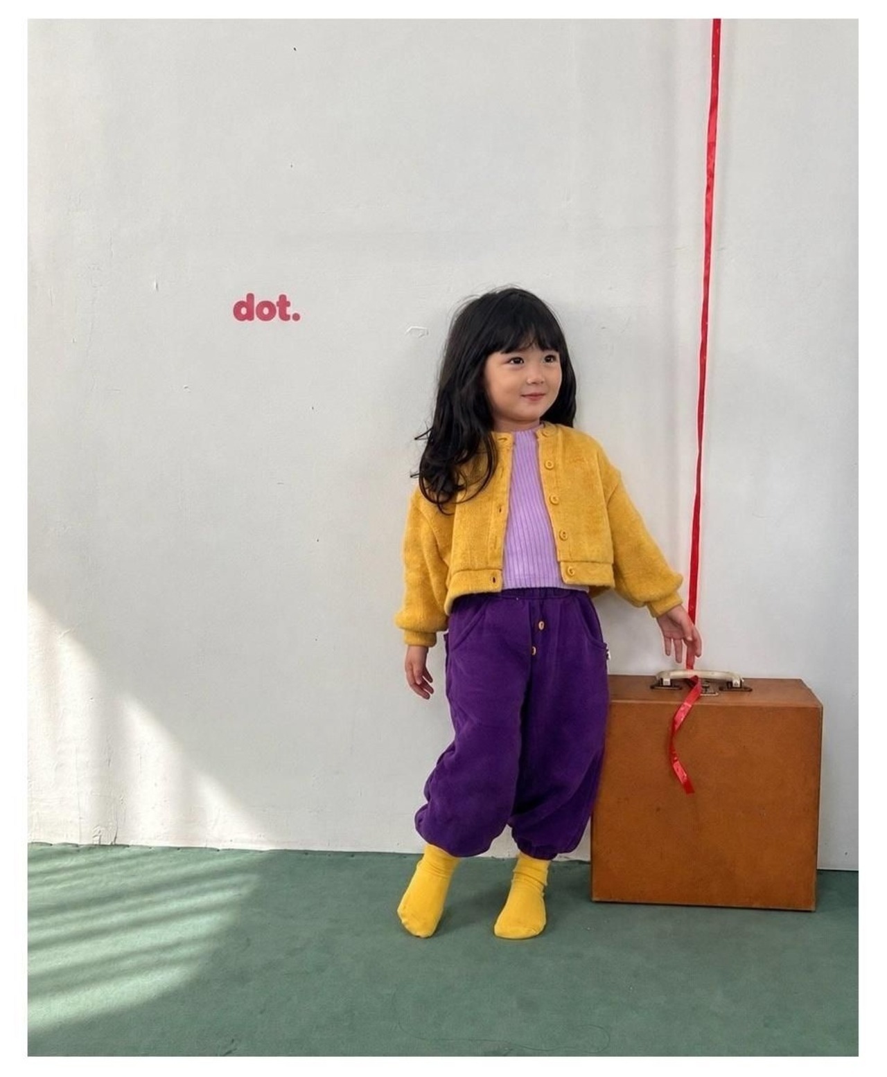 ドット / dot. / ふんわりジョガーパンツ / 韓国子供服 / キッズ / 26winter〖取寄〗*XS~XL*