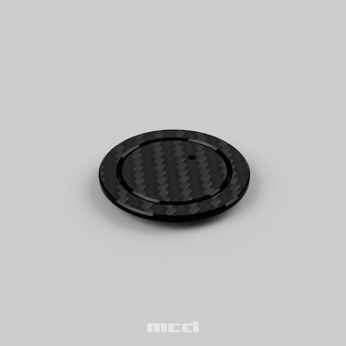 Flat Start Button cover – Dry Carbon