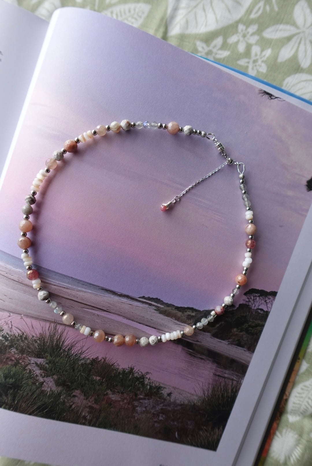 Pink Sunset necklace