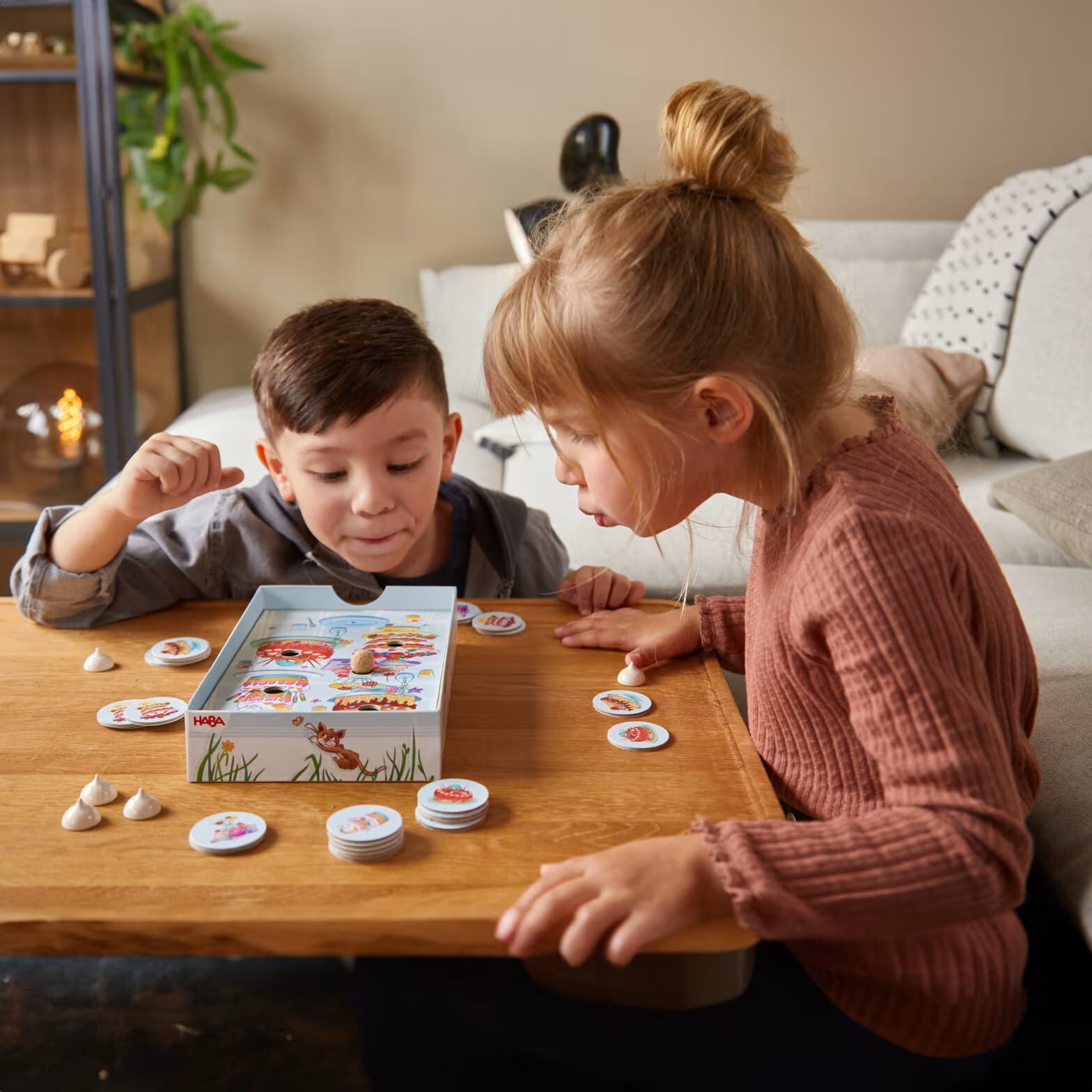 HABA フーッとケーキ | 木のおもちゃ専門店 おもちゃ箱 イカロス 公式