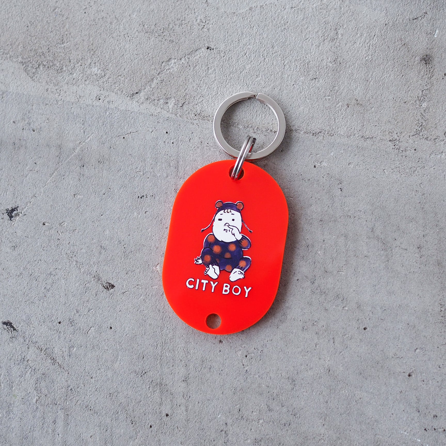 シティボーイ キーホルダー | bluewhite(ブルーホワイト