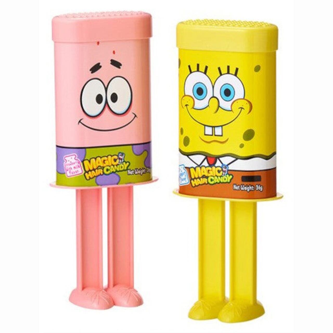 ロット販売】【12入】スポンジボブ マジックヘアキャンディ（2種