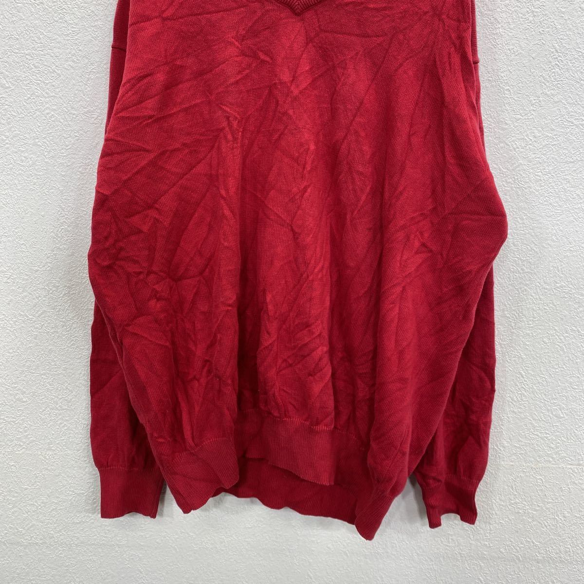 TOMMY HILFIGER GOLF ニットセーター レディース M 赤 トミー