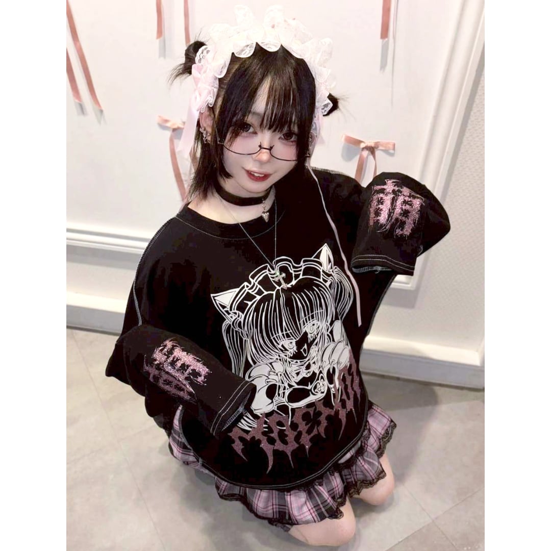 萌ガールステッチロンT | VOLCAN&APHRODITE