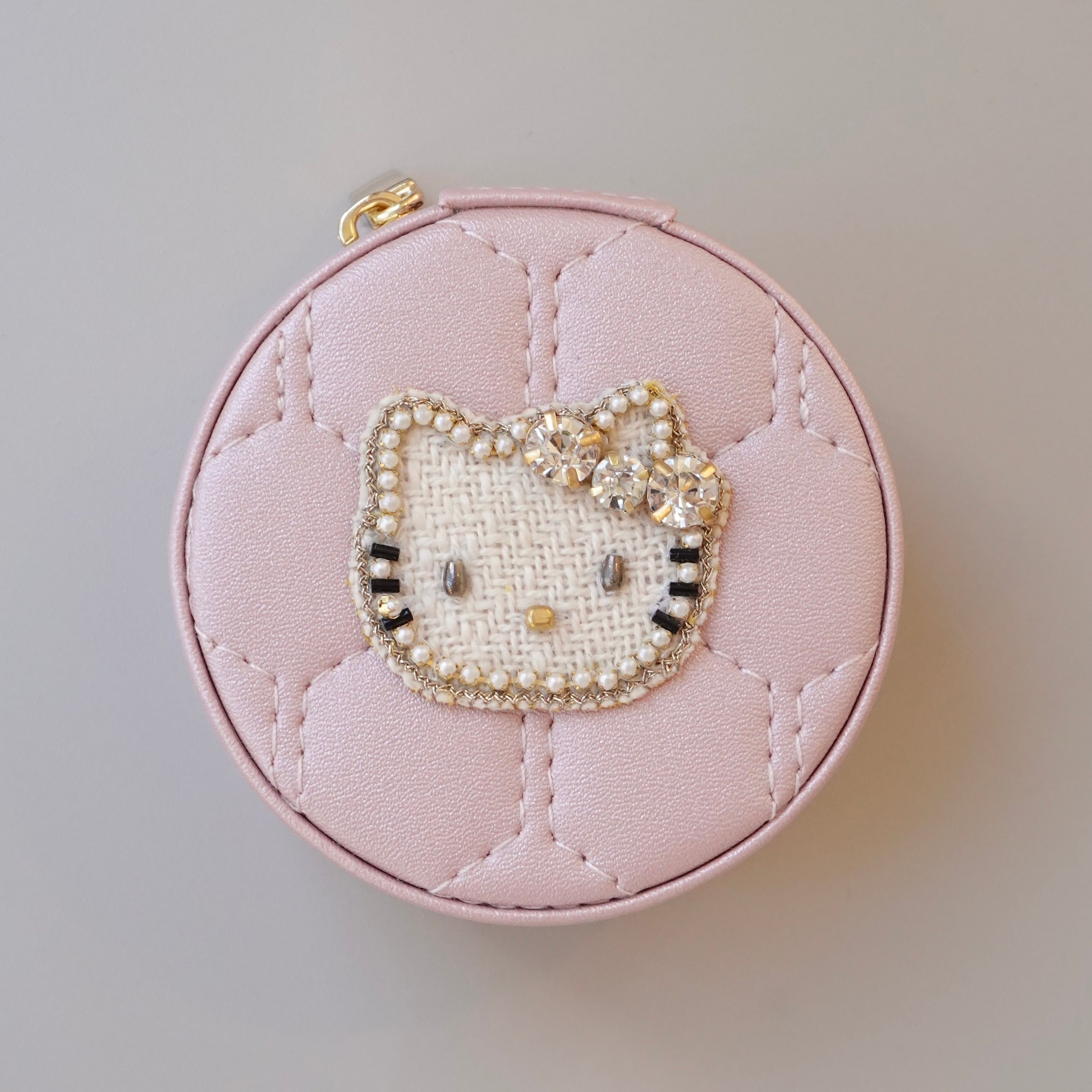 キルティングジュエリーボックス