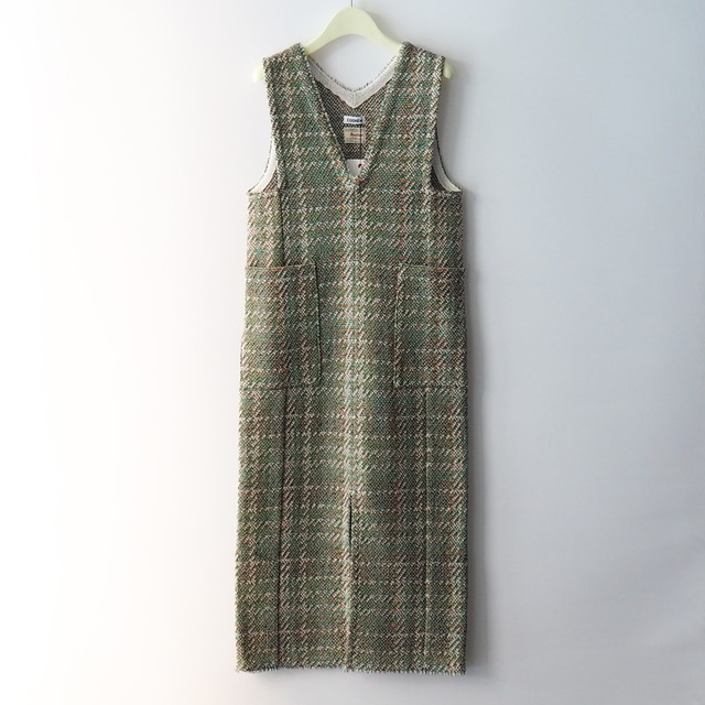 COOHEM コーヘン MADRAS CHECK TWEED O/P 11-242-018