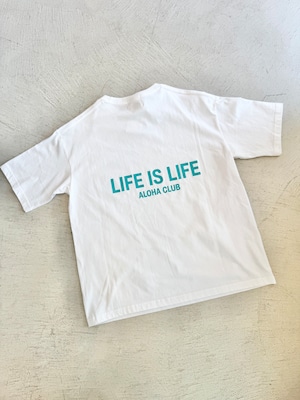 LIFE isオリジナル ラバーロゴTシャツ ¥6,990+tax